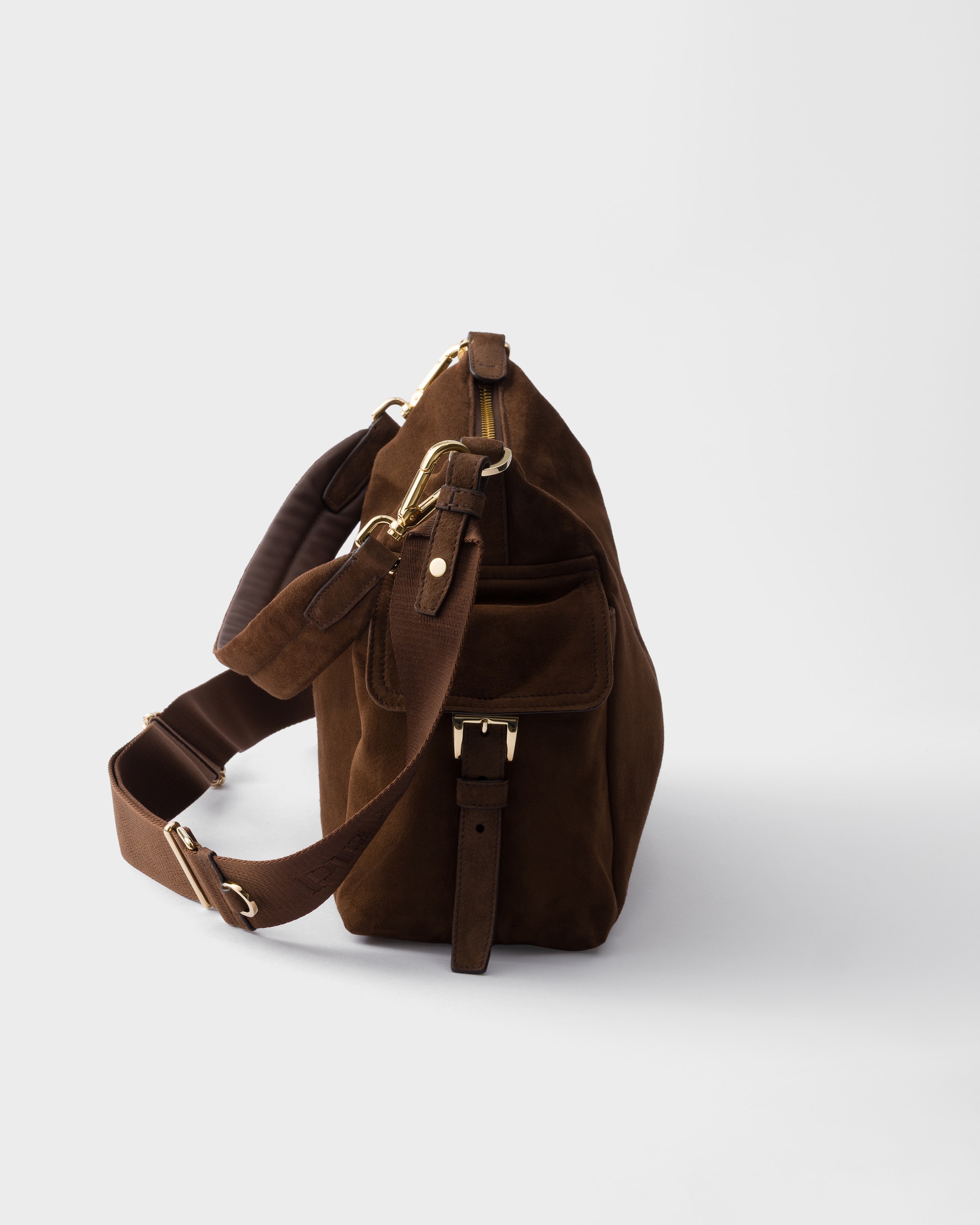Large Prada Explore suede bag - Image 5